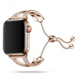 Tech-Protect Tech-Protect Apple Watch 38/40/41 mm Armband Chainband Guld - Teknikhallen.se