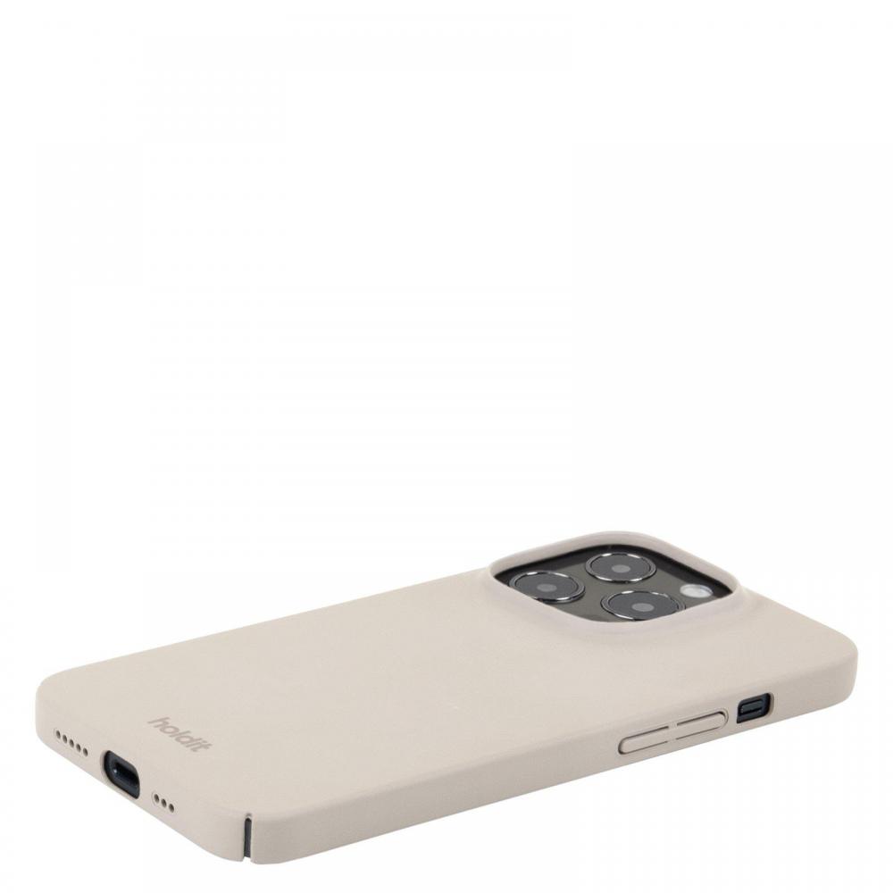 holdit holdit iPhone 14 Pro Mobilskal Slim Light Beige - Teknikhallen.se