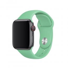  Silikon Armband Apple Watch 42/44/45/49 mm (S/M) Mint - Teknikhallen.se