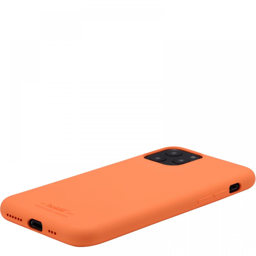 holdit holdit iPhone 11 Pro - Mobilskal Silikon - Orange - Teknikhallen.se