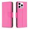  iPhone 15 Pro Fodral Shark Litchi Lder Rosa - Teknikhallen.se