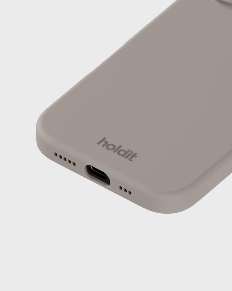 holdit holdit iPhone 16 Skal Silikon Taupe - Teknikhallen.se