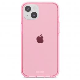 holdit holdit iPhone 14 Plus Skal Seethru Bright Pink - Teknikhallen.se