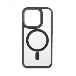 Onsala ONSALA iPhone 15 Pro Skal Bumper MagSafe Grön/Transparent - Teknikhallen.se