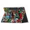  Galaxy Tab S9 Fodral Lder 360 Rotation Grafitti - Teknikhallen.se