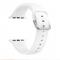  Silikon Armband - Apple Watch 41/40/38 mm - Vit - Teknikhallen.se
