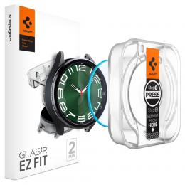 Spigen Spigen Galaxy Watch 6 Classic 47 mm 2-PACK "Ez Fit" Glas.tR - Teknikhallen.se