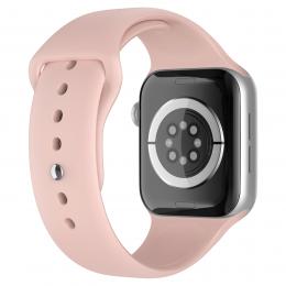 ColorPop Apple Watch 38/40/41 mm Silikon Armband (S/M) Sand Pink - Teknikhallen.se