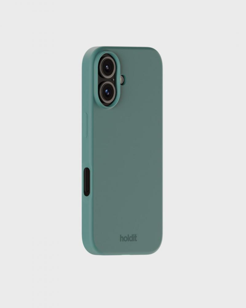 holdit holdit iPhone 16 Plus Skal Silikon Moss Green - Teknikhallen.se