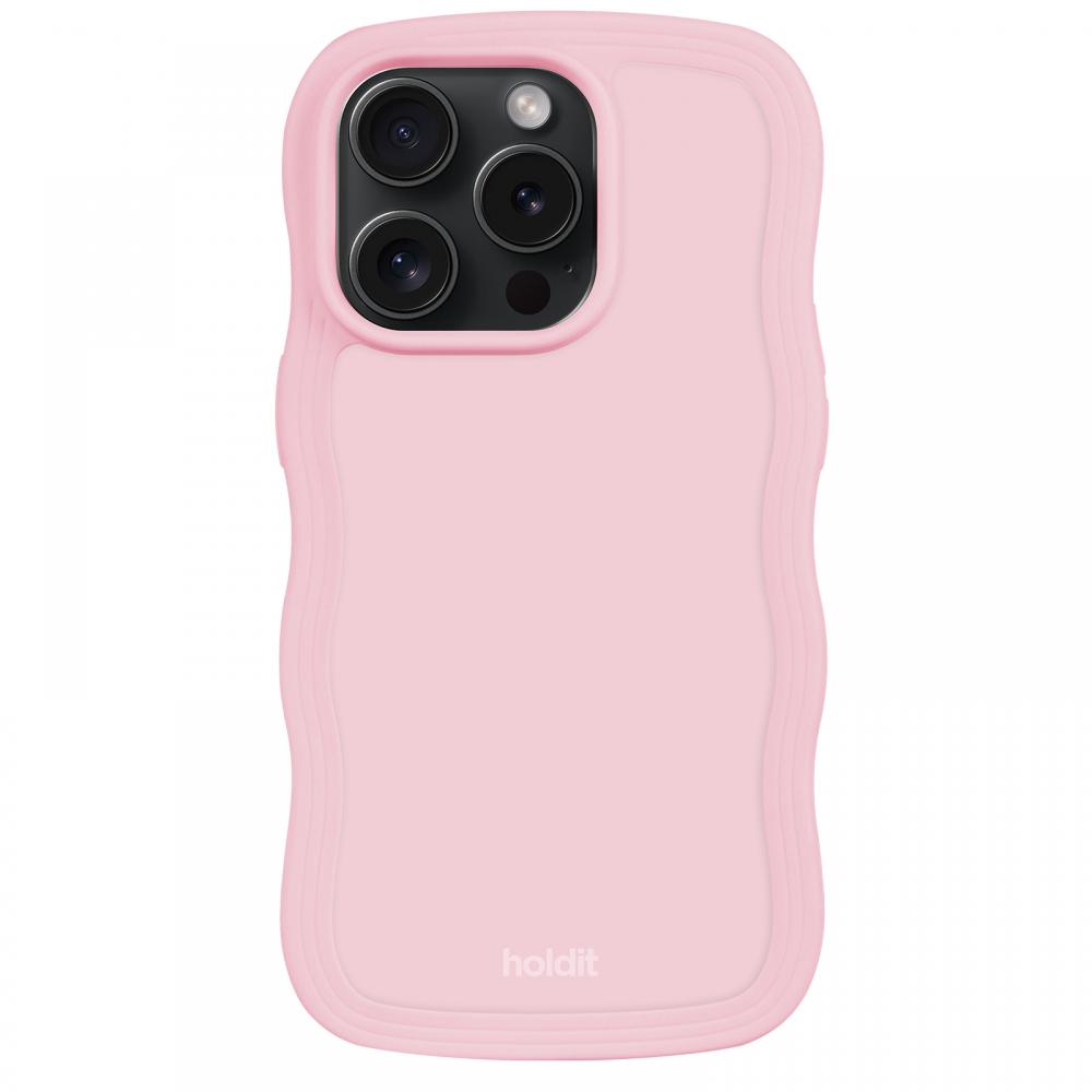 holdit holdit iPhone 14 Pro Skal Wavy Pink - Teknikhallen.se