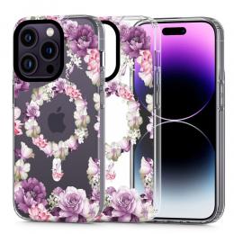 Tech-Protect Tech-Protect iPhone 13 Pro Max Skal MagMood MagSafe Rose Floral - Teknikhallen.se