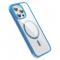 ColorPop ColorPop iPhone 13 Pro Max Skal CH MagSafe Transparent/Mrk Bl - Teknikhallen.se