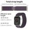 ColorPop Apple Watch 42/44/45/49 mm Armband Alpine Pro Loop Deep Purple - Teknikhallen.se