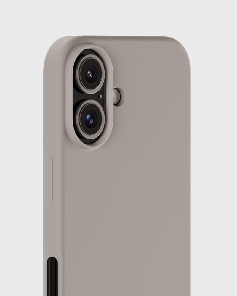 holdit holdit iPhone 16 Skal Silikon Taupe - Teknikhallen.se