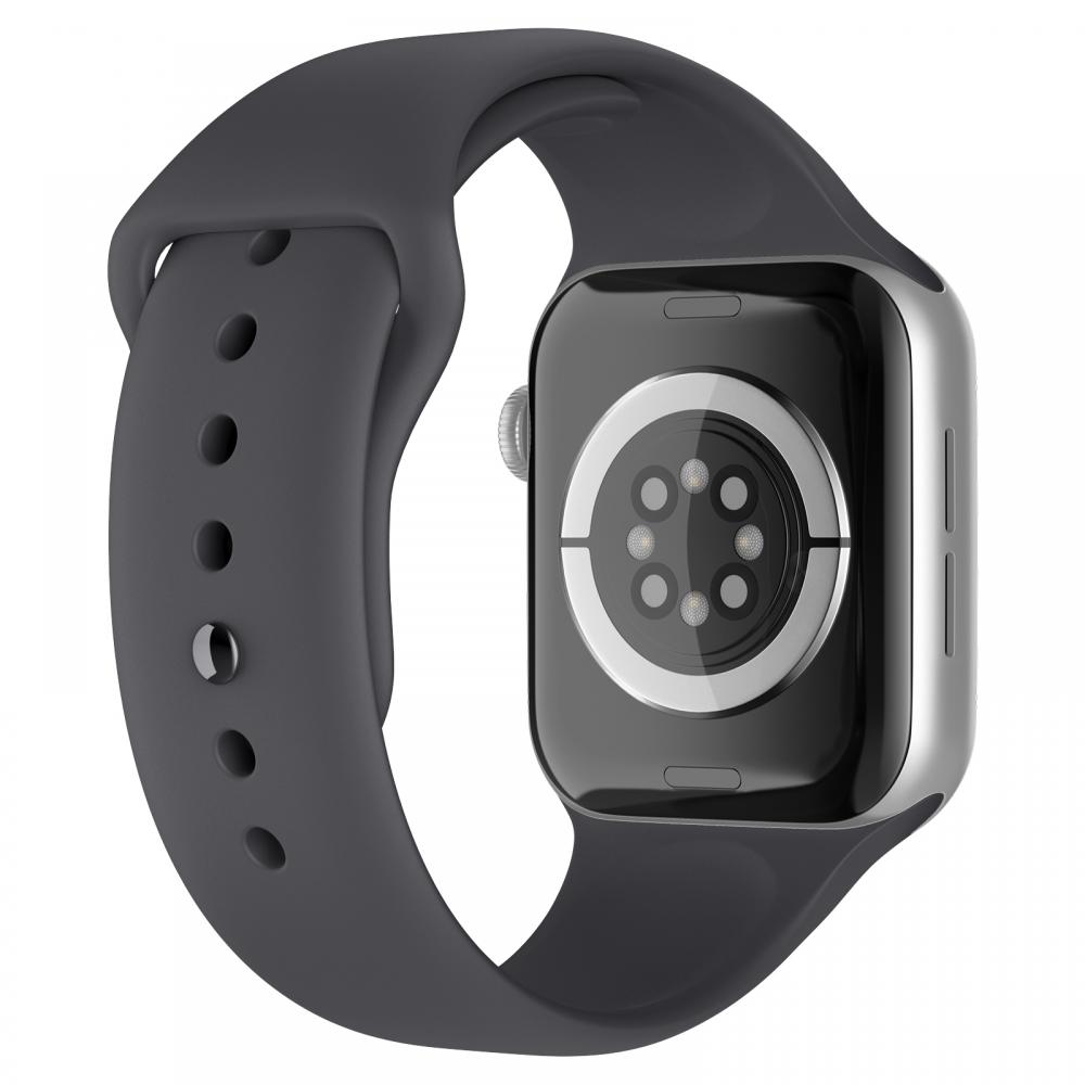 ColorPop Apple Watch 38/40/41 mm Silikon Armband (M/L) Mrk Gr - Teknikhallen.se