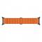  Galaxy Watch Ultra 47 mm Armband Nylon Justerbart Orange - Teknikhallen.se