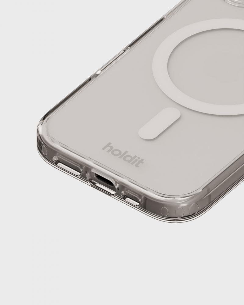 holdit holdit iPhone 16 Skal MagSafe Vit/Transparent - Teknikhallen.se