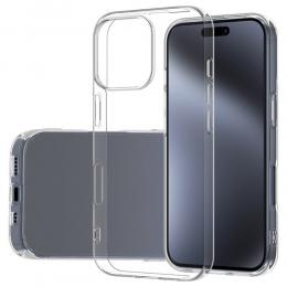  iPhone 16 Pro Skal TPU Transparent - Teknikhallen.se