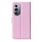  Motorola Edge 30 Pro Fodral Litchi Textur Ljus Rosa - Teknikhallen.se