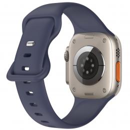 ColorPop Silikon Armband Butterfly Apple Watch 41/40/38 mm (S/M) Midnight Blue - Teknikhallen.se