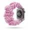  Scrunchie Pink Twill Armband Apple Watch 42/44/45/49 mm - Teknikhallen.se