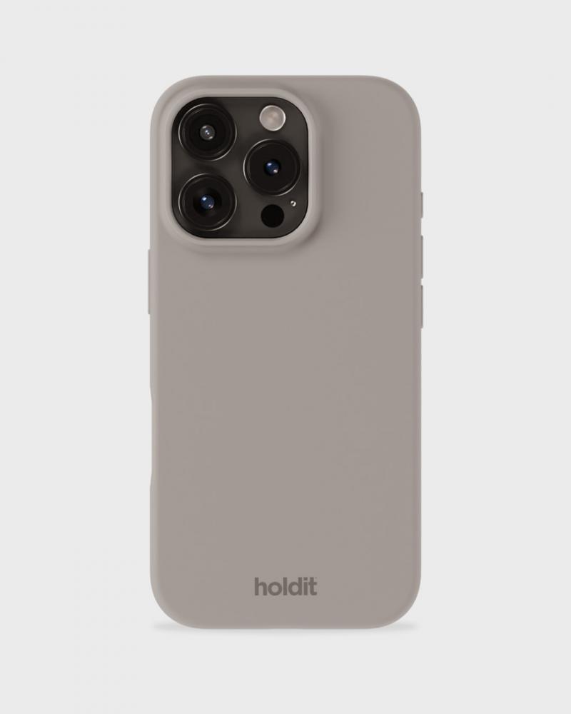 holdit holdit iPhone 16 Pro Max Skal Silikon Taupe - Teknikhallen.se