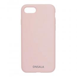 Onsala ONSALA iPhone 6/7/8/SE Mobilskal Silikon Sand Pink - Teknikhallen.se