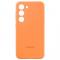 Samsung Samsung Galaxy S23 Skal Silicone Orange - Teknikhallen.se