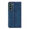  Samsung Galaxy S23 Plus Flip Fodral Skin Touch Bl - Teknikhallen.se