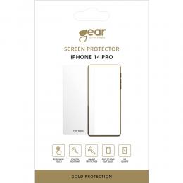 Gear GEAR iPhone 14 Pro Skärmskydd 2.5D Heltäckande Härdat Glas - Teknikhallen.se