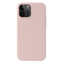  iPhone 15 Pro Skal Liquid Silikon Sand Pink - Teknikhallen.se