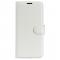  Samsung Galaxy S24 Ultra Fodral Lder Litchi Vit - Teknikhallen.se