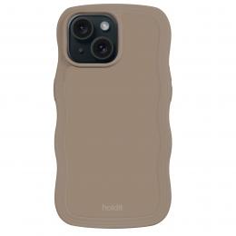 holdit holdit iPhone 15 Plus / 14 Plus Skal Wavy Mocha Br - Teknikhallen.se