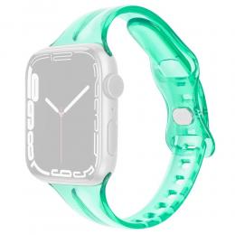  Apple Watch 38/40/41mm CrystalFlex TPU Armband Grön - Teknikhallen.se