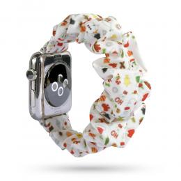  White Christmas Armband Apple Watch 41/40/38 mm - Teknikhallen.se