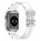  Apple Watch 38/40/41mm Kristall Skal/Armband Transparent - Teknikhallen.se