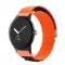  Google Pixel Watch / Watch 2 Armband Nylon Pro Orange/Svart - Teknikhallen.se
