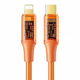 MCDODO Mcdodo 1.2m 36W PD USB-C - Lightning Kabel Orange - Teknikhallen.se