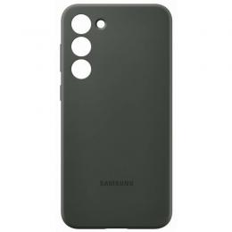 Samsung Samsung Galaxy S23 Plus Skal Silicone Khaki - Teknikhallen.se