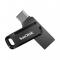 SanDisk SanDisk USB Dual Drive Go Ultra 256GB, USB-C / USB 3.1 - Teknikhallen.se