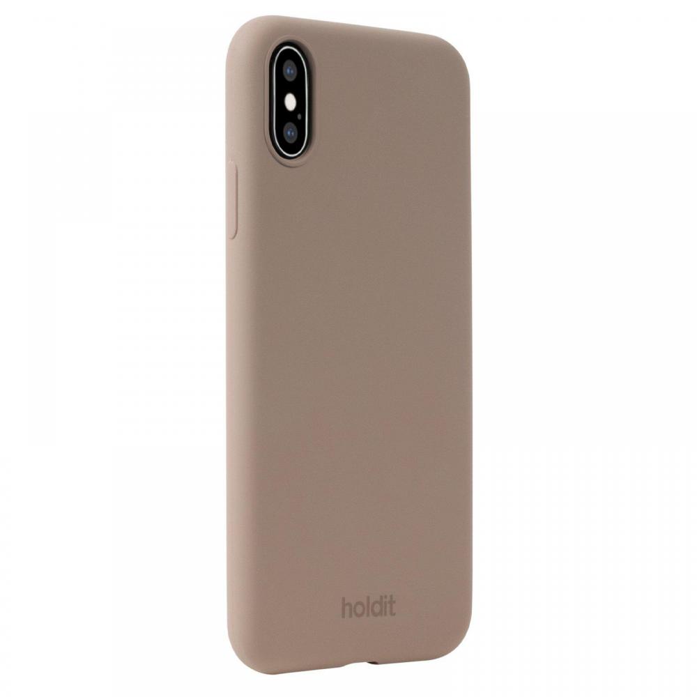 holdit holdit iPhone X/Xs Mobilskal Silikon Mocha Brown - Teknikhallen.se