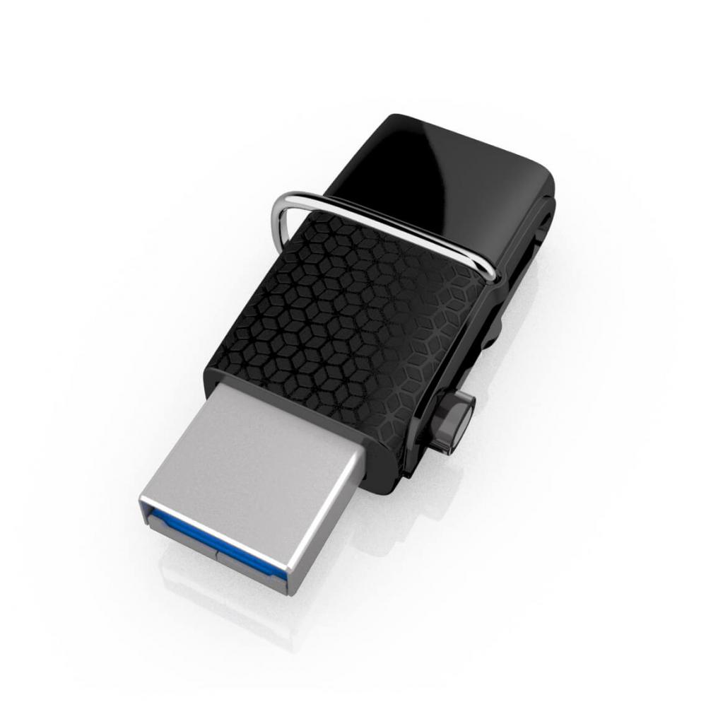 SanDisk SanDisk USB-minne 3.0 Ultra Dual 64 GB - Teknikhallen.se