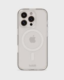 holdit holdit iPhone 16 Pro Skal MagSafe Vit/Transparent - Teknikhallen.se