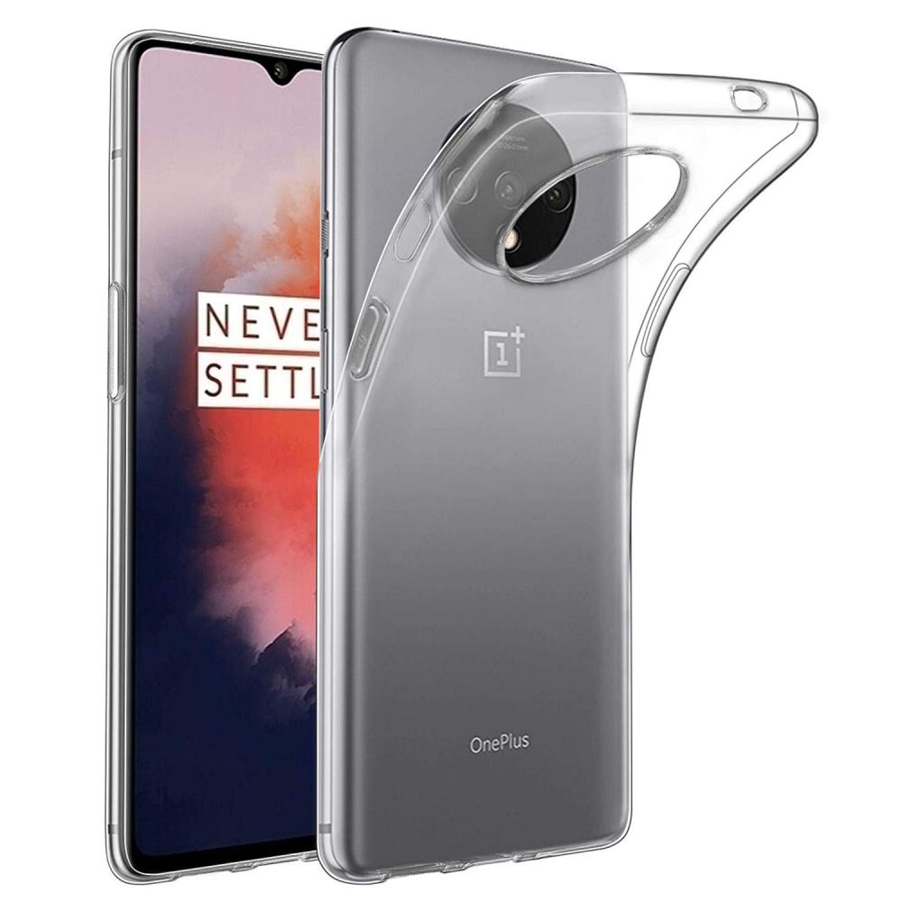  OnePlus 7T - Transparent TPU Skal - Teknikhallen.se