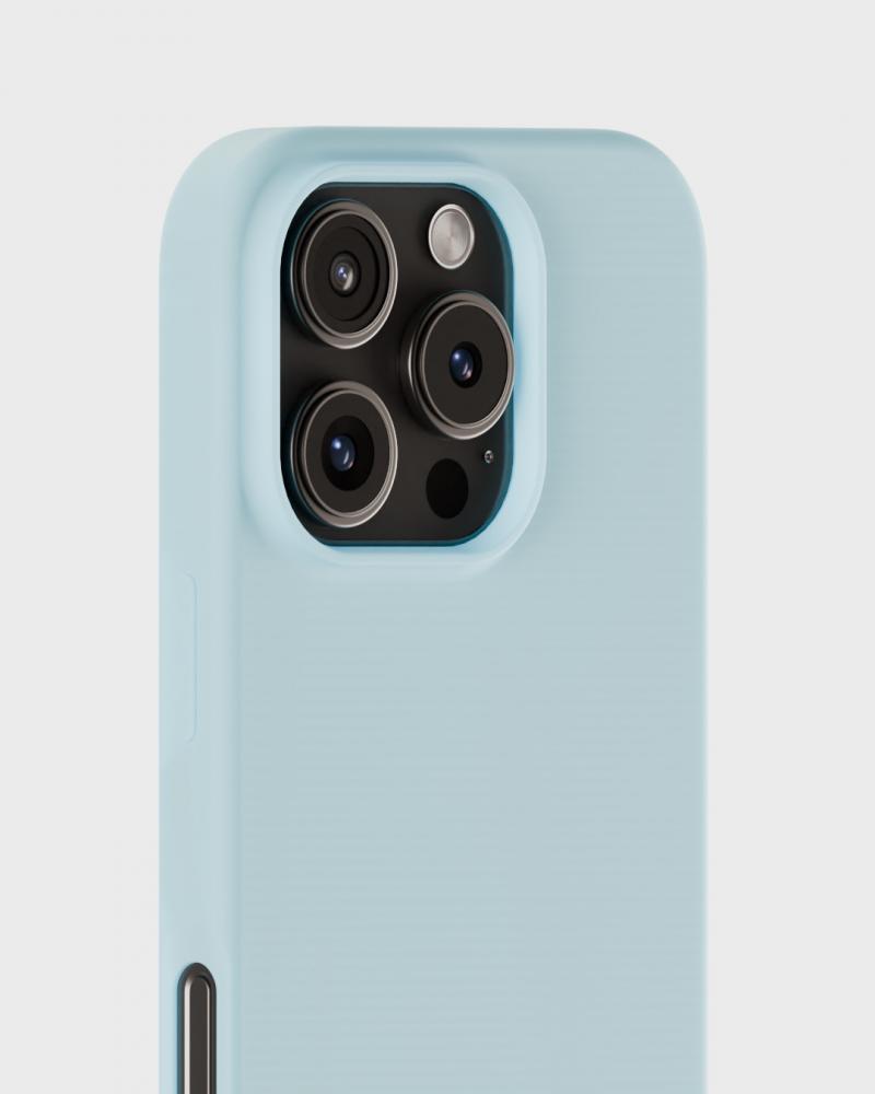 holdit holdit iPhone 16 Pro Skal Silikon Mineral Blue - Teknikhallen.se