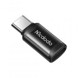 MCDODO Mcdodo MicroUSB Hona - USB-C Hane Adapter Svart - Teknikhallen.se