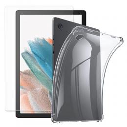  Samsung Galaxy Tab A8 10.5 (2021) Skärmskydd + Skal Shockproof TPU - Teknikhallen.se