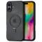 DUX DUCIS DUX DUCIS iPhone 16 Skal Kickstand Aimo Series Svart - Teknikhallen.se