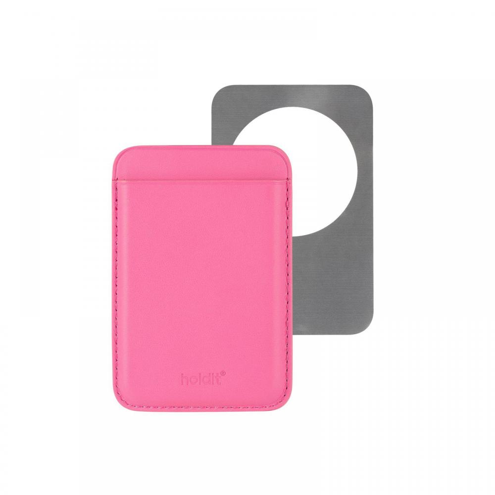holdit holdit Korthllare MagSafe Magnet Bright Pink - Teknikhallen.se