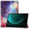  Galaxy Tab S9 FE Plus Fodral Tri-Fold Lder Cosmic Space - Teknikhallen.se